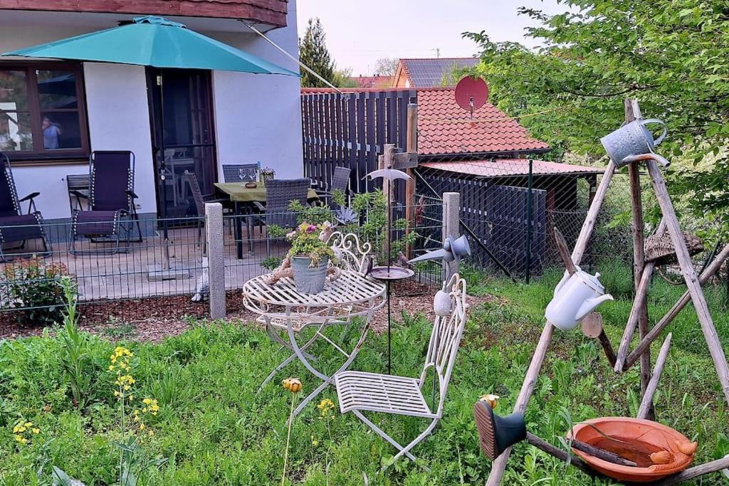 Ferienwohnung Nussbaum Bayerisches Voralpenland Lorenzenberg Buitenkant foto